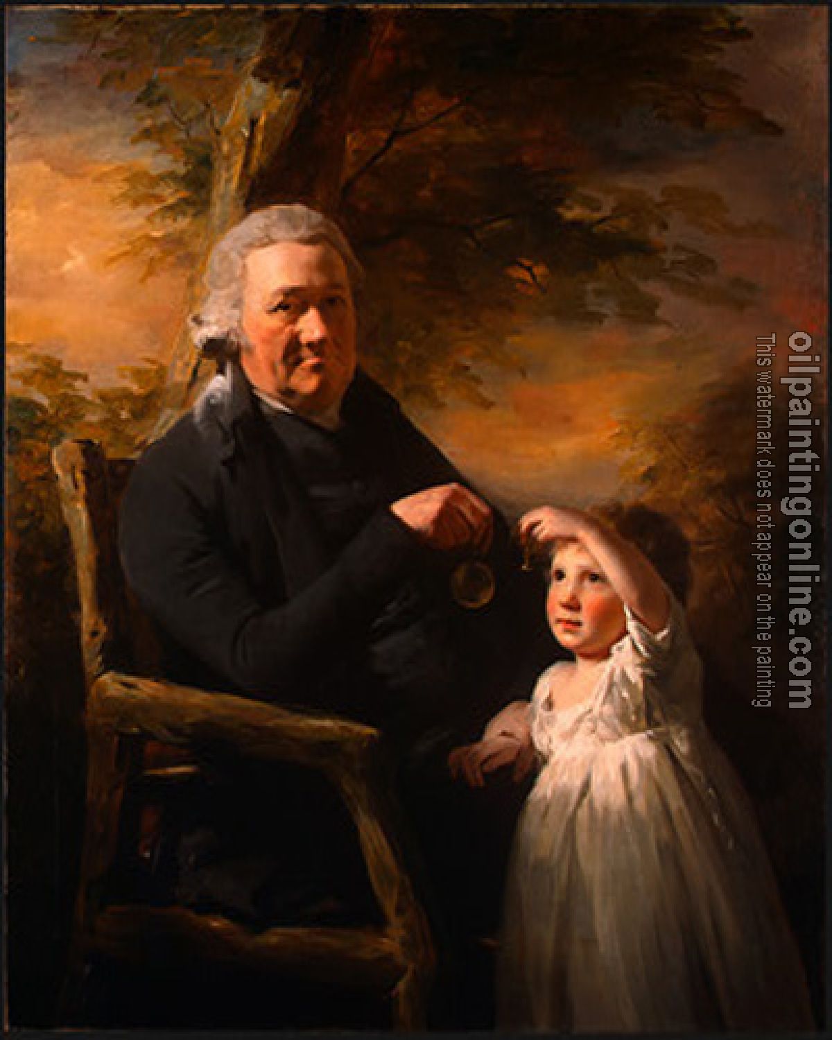 Sir Henry Raeburn - John Tait and His Grandson